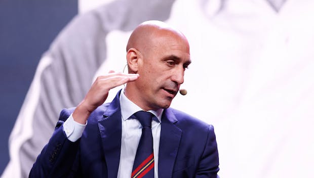 Luis Rubiales, president of the RFEF (Photo by