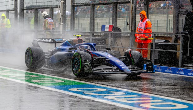 SPA, BELGIUM - JULY 28: Logan Sargeant of Williams and USA during qualifying ahead of the F1 Grand Prix of Belgium at Circuit de Spa-Francorchamps on July 28, 2023 in Spa, Belgium. (Photo by